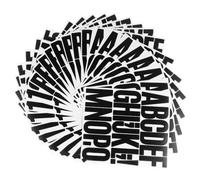 RORPOIR 24hojas Pegatinas Del Alfabeto Letras y Números Autoadhesivas Pegatinas De Letras Para Manualidades Para Carteles y Direcciones Coloridas Del Alfabeto