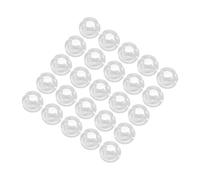 RORPOIR 25 Piezas Tope Cadena Cuentas Transparentes para Persianas Verticales Accesorios Louver Ajustables para Fijar y Alargar Vida Útil de Estores