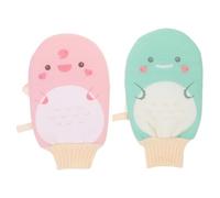 RORPOIR 2piezas Herramienta Para Fregar El Baño Guante Exfoliante Cuerpo De Esponja Vegetal Ducha Exfoliante Corporal Para Hombres y Mujeres