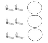 RORPOIR 3 Juegos De Dispositivos Anticaída Para Muebles Infantiles Estanterías Tocador Anclaje De Seguridad Para Pared Anclaje Antivuelco Para Muebles Kit Antivuelco Para