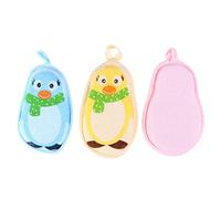 RORPOIR 3 Piezas De De Baño Pelota De Baño Para Niños Esponja De Baño De Dibujos Animados Pelota De Ducha Para Adorable Pelota De Baño Guantes De Baño Para