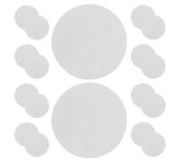 RORPOIR 30 Almohadillas de Algodón de Color Blanco para Absorción de Fragancia sin Aroma, Repuesto para Spray de Perfume en Coche, Tamaño 22.5x3mm, Uso en Automóvil