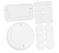 RORPOIR 50 Uds Cubierta De Enchufe Cubierta A Prueba De Bebés Cubiertas De Salida A Prueba De Bebés Cubiertas De Salida De Seguridad Para Niños Kit De Pruebas Para Bebés Tapones De