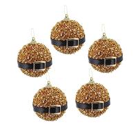 RORPOIR 5piezas Adornos Colgantes De Navidad Bola Mano para Árbol De Navidad Pendientes De Accesorios para Celebraciones y Decoración del