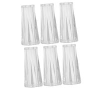 RORPOIR 6 Piezas Borlas de Cortina de Plástico Transparente Accesorios para Cortinas Romanas Puntas de Cuerda de Nudos de Tirador para la Funcionalidad Salas y Dormitorios
