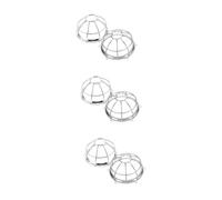 RORPOIR 6 Piezas Protector de Rociador de Jaula de Hierro para Cubrir Rociadores Diseño Resistente y Práctico Montaje Rápido Instalaciones Complejas