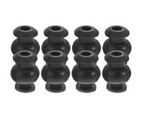 RORPOIR 8 Piezas Amortiguador de Vibración para Gimbal RC, Bola de Caucho Negra
