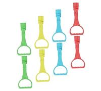 RORPOIR 8 Piezas Asistente de pie para bebés parque infantil bebé tire hacia arriba anillos cuna para niños anillos para colgar de la cuna tirador de cama infantil niño pequeño andador