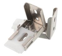 RORPOIR Abrazadera para persiana Marco de Montaje Empotrado Soporte de Montaje Ciego Hardware de Cortinas Soportes de persianas Silver