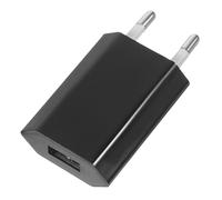 RORPOIR Adaptador De Enchufe Europeo USB De Pared para Viajeros, Protección Inteligente contra Sobrecarga, Abs Resistente, Tamaño Compacto, Color Aleatorio