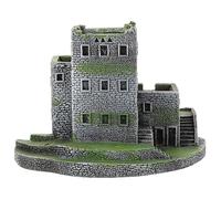 RORPOIR Adorno de Paisajismo del Acuario Fortificación para Decoración de Peceras Castillo para Acuarios y Decorativos para Acuarios