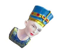 RORPOIR Adornos De Cleopatra Estatuas Estatuilla Dinastía Memorables Escultura Elizabeth Figurilla Esfinge Disfraz De Rey Faraón Artefacto Historia Antiguo Pirámides Resina