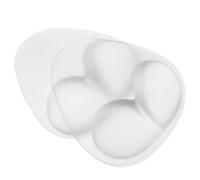 RORPOIR Almohadillas de Silicona Triángulo para Sujetador, Invisibles | Transparente y Extraíble, para Traje de Baño y Ropa Formal, Mujeres y Nadadoras