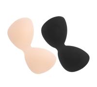 RORPOIR Almohadillas de sujetador extraíbles para viaje, de espuma transpirable, 4 piezas, forma natural, para sujetadores regulares y bikinis