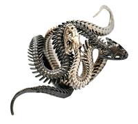 RORPOIR Anillo Abierto de Serpiente para Hombre y Mujer Diseño Retro Creativo Joyería Unisex Anillo Envolvente para Parejas y Fiestas