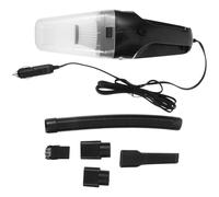 RORPOIR Aspiradora Portátil en Color Negro para Coche Filtro Lavable 120w 12v y Accesorios Prácticos para Oficina y Escuela