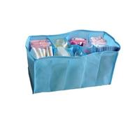 RORPOIR Bolsa De Multifuncional Organizador De Compartimentos Para Mamás Para y Paseos Color Azul