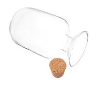 RORPOIR Botella De Fósforo Campana Campana De Cristal Campana De Partido Cerillas Vacías Frascos De Fósforos Vacíos Porta Cerillas Transparente Madera Tarro De Cabeza Redonda