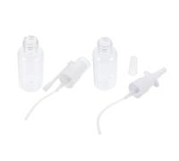 RORPOIR Botellas Lavadoras Nasales de Pet para Niños, Irrigador Nasal Manual Duradero, 30 Ml, Plástico Seguro, Uso Portátil para Limpieza de Nariz y Ojos, Kit de 2 Unidades para Bebés