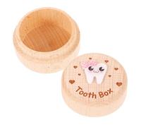 RORPOIR Caja de Madera para Guardar de Niños Caja de Recuerdo con Forma de Almohada de Hada de Los