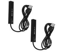 RORPOIR Calentador Termostático Automático USB para Acuario Pequeño de Betta y Tortugas, Varilla Sumergible de 5w, Aleación de Aluminio, Pack de 2 para Acuarios de Escritorio