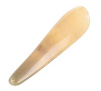 RORPOIR Calzador y Ajuste Talón de Cuerno Natural Beige Portátil para Levantar Zapatos Herramienta Duradera Diseño Curvo