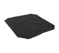RORPOIR Cama Elevada para Mascotas de Malla Negra, Higiénica y Portátil | Costuras Reforzadas y Bordes Redondeados, para Perros Grandes, Capota Desmontable