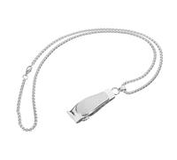RORPOIR Collar Vintage Colgante de Zinc Estilo de Aleación Hombre Diseño Elegante Llamativo de Barbería y Uso Casual y Ocasiones Formales
