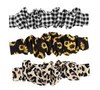 RORPOIR Correa Para Reloj Inteligente Scrunchie Elástica Para Mujer, Sin Conector, 3 Piezas, Colores y Estampados Aleatorios, Suave y Cómoda, Accesorio Casual y Moderno