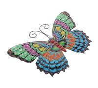 RORPOIR Decoración de Pared de Hierro Mariposas en 3d para Colgar Hogar, Diseño Elegante y Clásico Adecuado para Jardines y Decoración Interior