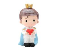 RORPOIR Decoración de Pasteles Adorno de Resina Azul, Figura de Príncipe Encantador para Repostería y Fiestas, Resistente y Duradero, 1 Adorno por Paquete