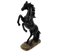 RORPOIR Escultura De Caballo De Resina Moderna Figurita Realista De Caballo Posición Decoración Artística para Mesa Hogar y Oficina Estatua De Animal