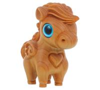 RORPOIR Figura de Caballo de Madera: Arte Animal Tallado a Madera para la decoración del hogar y la Oficina - Escultura de Caballo del zodíaco Chino para el Festival de Primavera y Año Nuevo