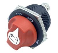 RORPOIR Interruptor Aislador de Batería 12 24v 100a Protección contra Fugas y Continuidad Mejorada para Electrónica Automotriz y Embarcaciones