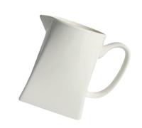 RORPOIR Jarra Pequeña de Cerámica de Color Claro con Pico Vertedor para Leche y Jarra Dosificadora Minimalista para Café Té y Salsas para Uso Doméstico y Regalos