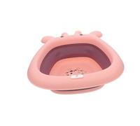 RORPOIR Lavabo Portátil De Plástico Lavabo Plegable Para Bebés Patrón De Dibujos Animados Práctico y Duradero