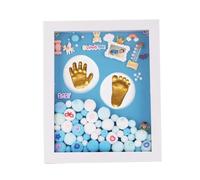 RORPOIR Marco de Recuerdo para Huellas de Manos y Pies Ñiño Acrílico Obsequio Personalizado para Bautizo
