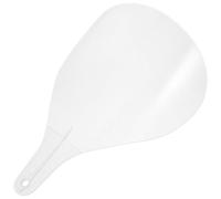 RORPOIR Mascarilla Facial de Pp Ligera y Resistente para Peluquería, Protector para Corte de Pelo en Salones, Diseño Transparente para Uso Profesional