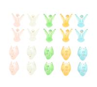 RORPOIR Mini Figuras de Resina de Cisne Que Brillan Oscuridad 20 Piezas 10 Modelos X 2 Adornos Decorativos para Escritorio Habitación Infantil y Fiesta Diseño Pequeño y Resistente
