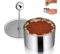 RORPOIR Molde para Tiramisú Casero y Bolas de Arroz de Acero Inoxidable 304 Formas Simples, Versátil para Hornear y Crear Alimentos Creativos en Cocina