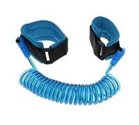 RORPOIR Pulsera Antipérdida de Muñeca Azul para Niños Pequeños, Arnés de Seguridad Portátil de Nailon y Poliéster para Exteriores