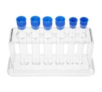 RORPOIR Soporte Aleatorio para Superficie en Plástico Ensayo de Tubos Pulida, Kit Estable 1 Set Color para Lecciones de Química Aula Escolar de Laboratorio Color Aleatorio