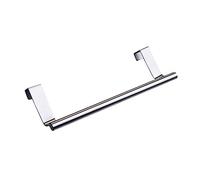 RORPOIR Toallero De Acero Inoxidable 36 Cm Grande, Organizador De Puerta Sin Perforaciones, Colgador Multifunción De Barra Único para Baño y Cocina, Paquete De 2 Piezas