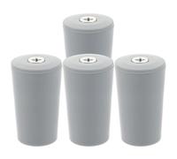 RORPOIR Topes Reutilizables y Resistentes de Plástico y Aleación de Aluminio para Paquete de 4 Piezas Persianas Enrollables
