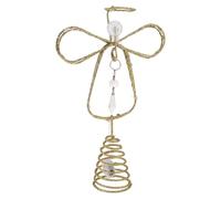 RORPOIR Topper del árbol navideño Colgante de árbol de Navidad Adorno de de Navidad Golden