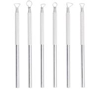 RORPOIR Varillas de Aluminio para Esculpir Arcilla y Cerámica Variedad de Formas de Tallado Juego de 6 Práctico y Conveniente para Modelar Esculturas de Arcilla