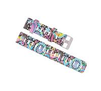 RORPOIR Ver Correa De Repuesto Para Correa Para Hombre Banda De Guerra De Silicona Pulseras De Silicona Correa De Reloj De 20 Mm Correas De Reloj Edición Juvenil Personalidad