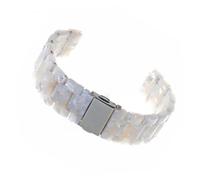 RORPOIR Wide Resin Watchband with Flowers Beautiful Creative and Funny Quick Release Strap for Smartwatches