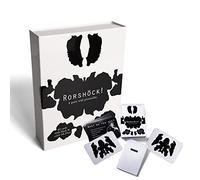 RORSHOCK - Juego de cartas de prueba de personalidad | ¿Qué ves? | Juego de preguntas de comprobación de respuesta más inteligente con tarjetas de tinta y un libro de diagnóstico