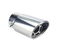 RORVECQ 1 Pieza Para Toyota RAV4 XA50 2019-2023 Tubo De Escape De Acero Inoxidable Silenciador Tubo De Cola Punta Del Silenciador(Plata)
